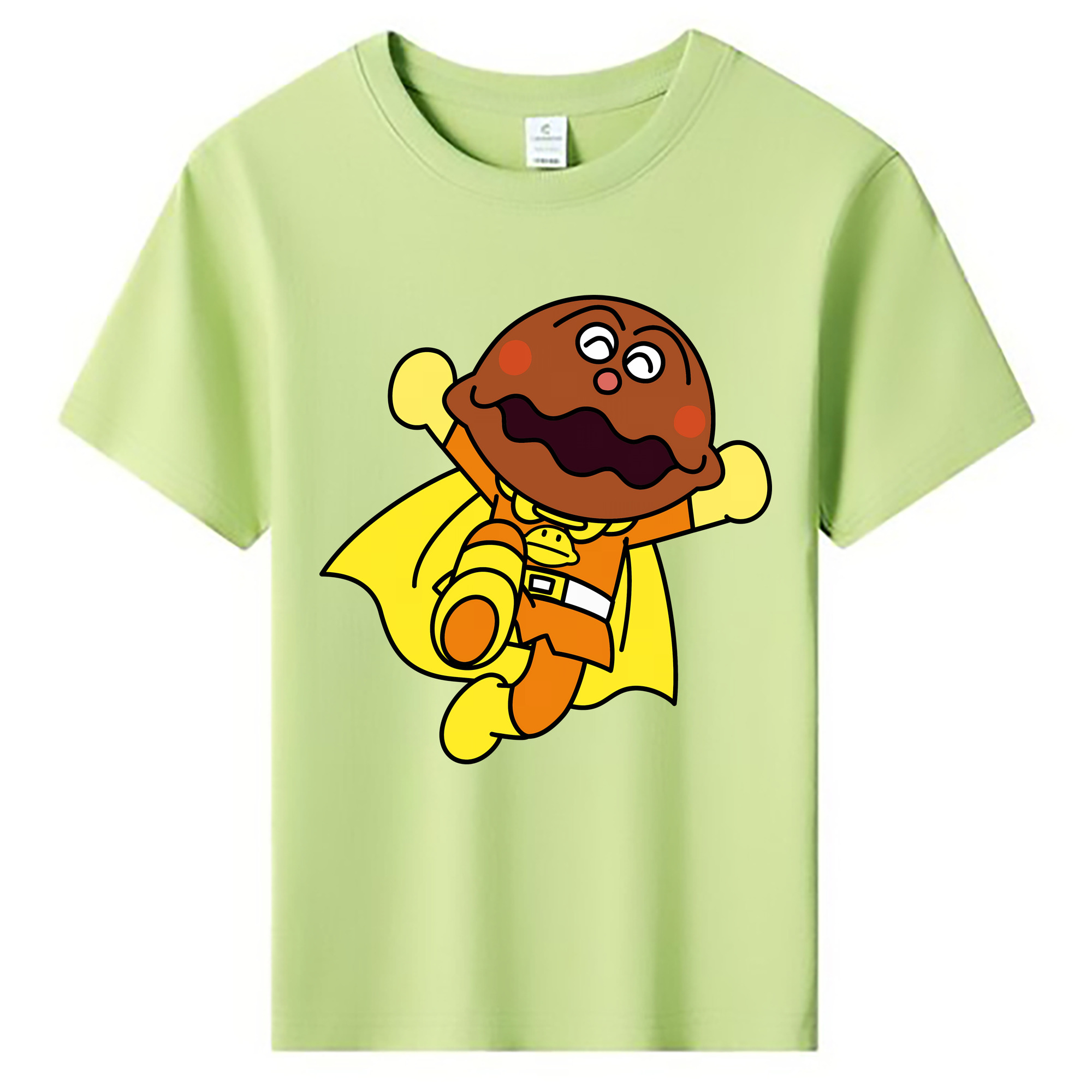 （画像用） アンパンマン Anpanman 綿100％キッズTシャツ（フロントプリント）
